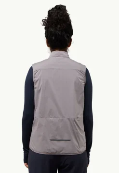 Voor- En Najaarsjacks/-Jassen|Bodywarmers|Jack Wolfskin Bike Commute Xt Vest W dark taupe