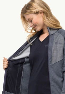Wandelen|Voor- En Najaarsjacks/-Jassen|Jack Wolfskin Blattsteig Fz W