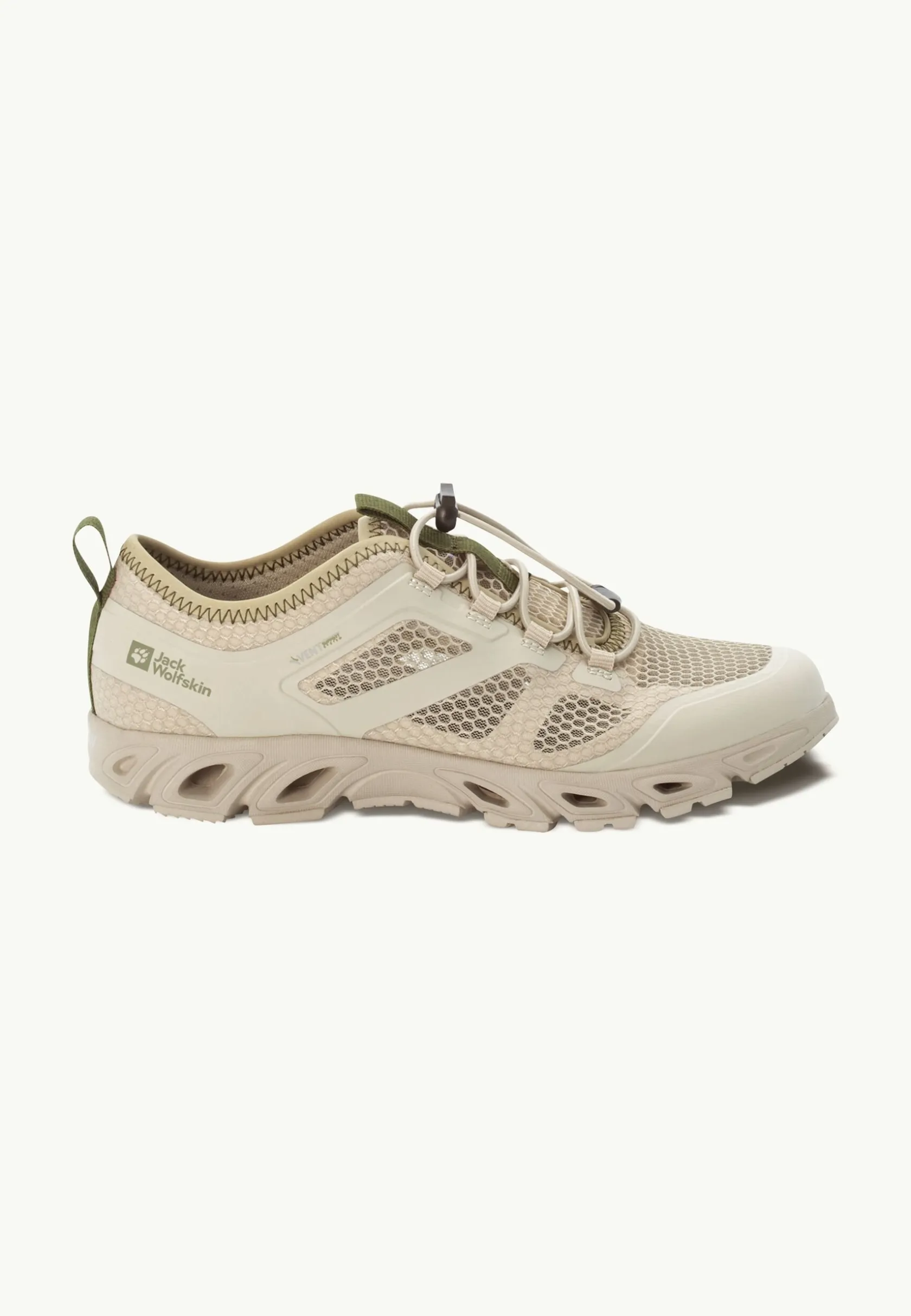 Lifestyle|Outdoor Sneaker|Jack Wolfskin Breezer Vent Low W beige / khaki