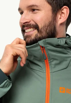 Wandelen|Voor- En Najaarsjacks/-Jassen|Jack Wolfskin Brisstal Hoody M