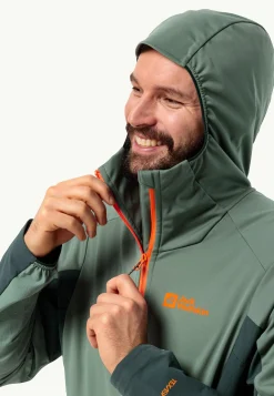Wandelen|Voor- En Najaarsjacks/-Jassen|Jack Wolfskin Brisstal Hoody M