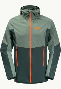 Wandelen|Voor- En Najaarsjacks/-Jassen|Jack Wolfskin Brisstal Hoody M