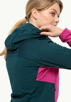 Wandelen|Voor- En Najaarsjacks/-Jassen|Jack Wolfskin Brisstal Hoody W