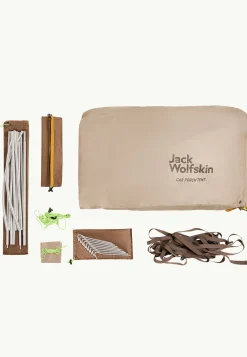 Tenten|Jack Wolfskin Car Porch Tent white pepper