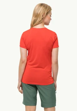 Wandelen|Functionele Shirts|Jack Wolfskin Crosstrail Graphic T W