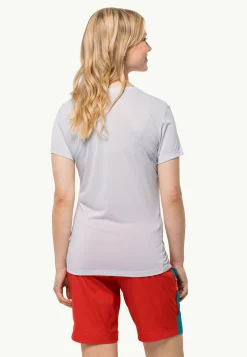 Wandelen|Functionele Shirts|Jack Wolfskin Crosstrail Graphic T W