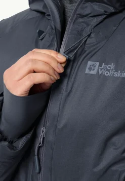 Wandelen|Voor- En Najaarsjacks/-Jassen|Jack Wolfskin Cyrox 2l Down Jkt W Graphite