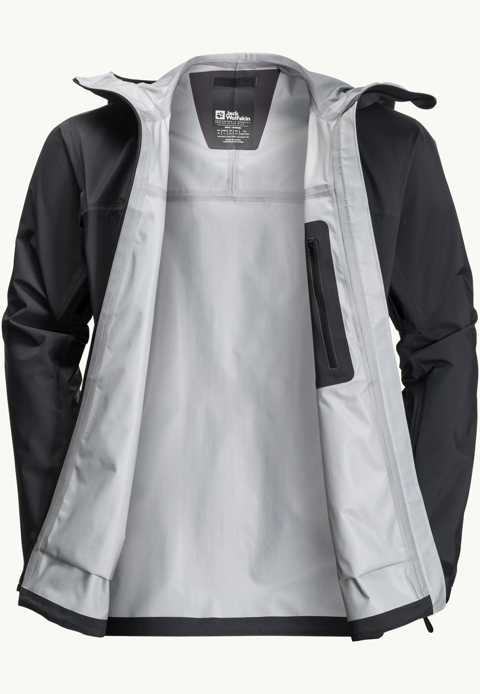 Wandelen|Voor- En Najaarsjacks/-Jassen|Jack Wolfskin Cyrox 3l Jkt M Phantom