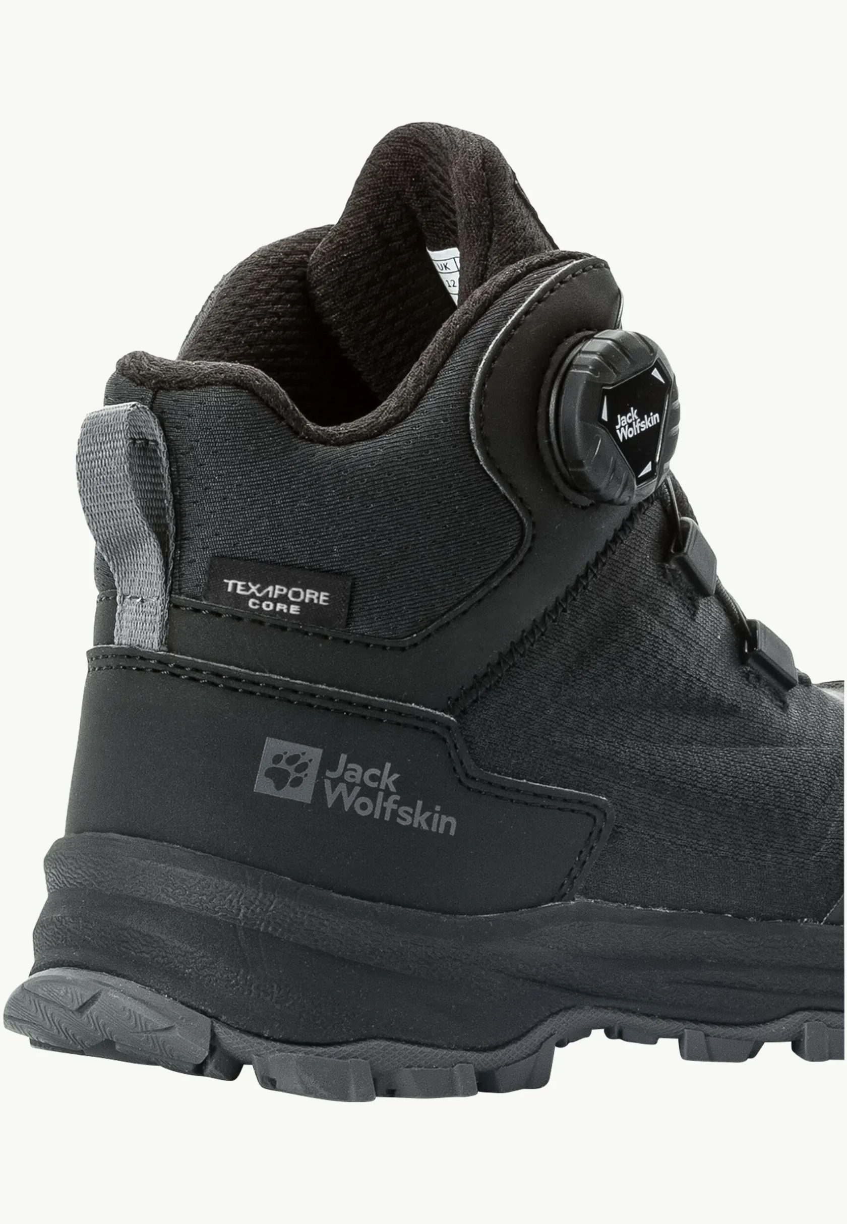 Multifunctionele Schoenen|Waterdichte Schoenen|Jack Wolfskin Cyrox Texapore Dial Mid K black