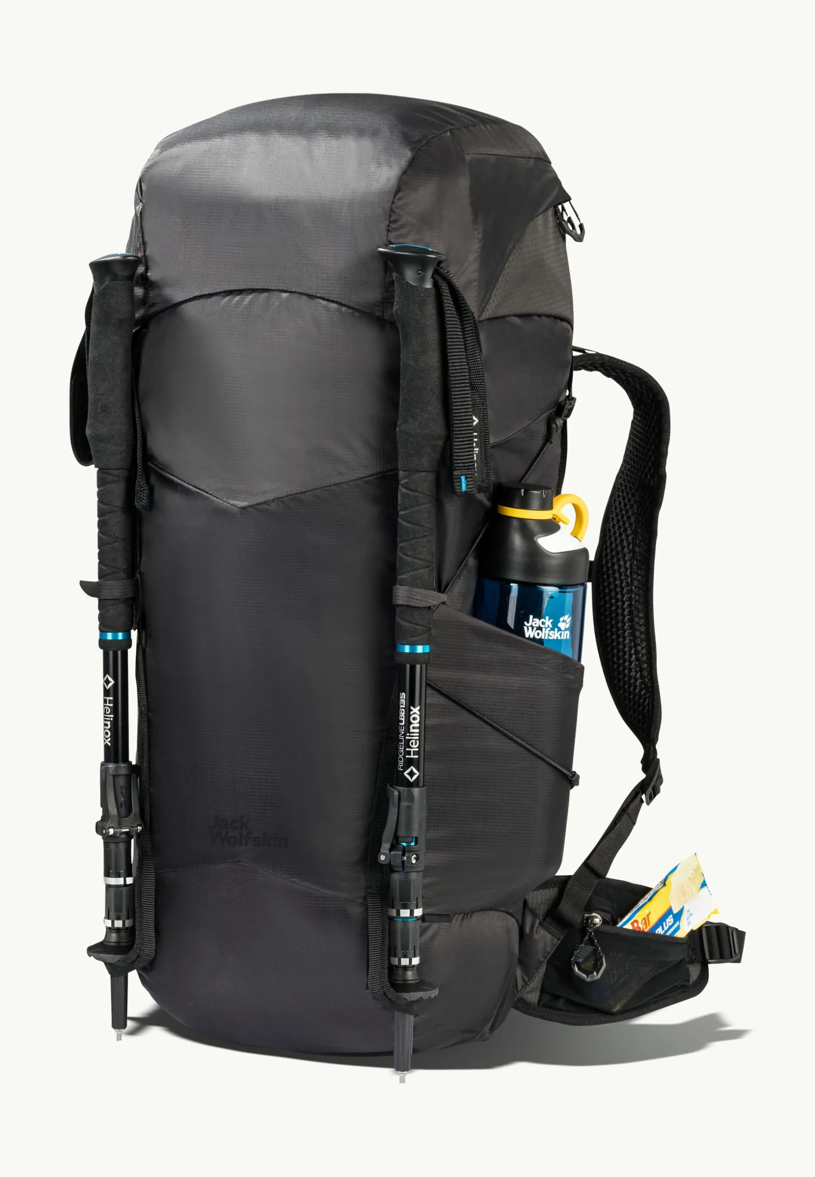 Wandelen|Wandelrugzakken|Jack Wolfskin 3d Aerorise 40 silver all over