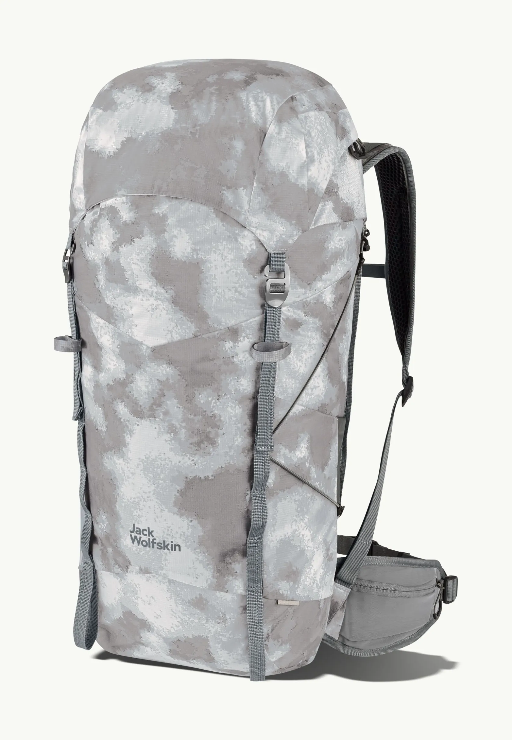 Wandelen|Wandelrugzakken|Jack Wolfskin 3d Aerorise 40 silver all over