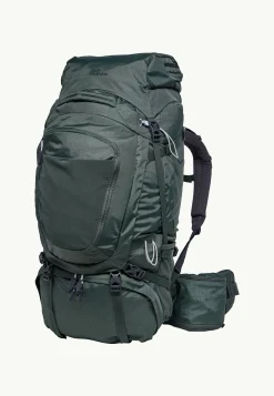 Wandelrugzakken|Trekkingrugzakken|Jack Wolfskin Denali 75|10 Men slate green
