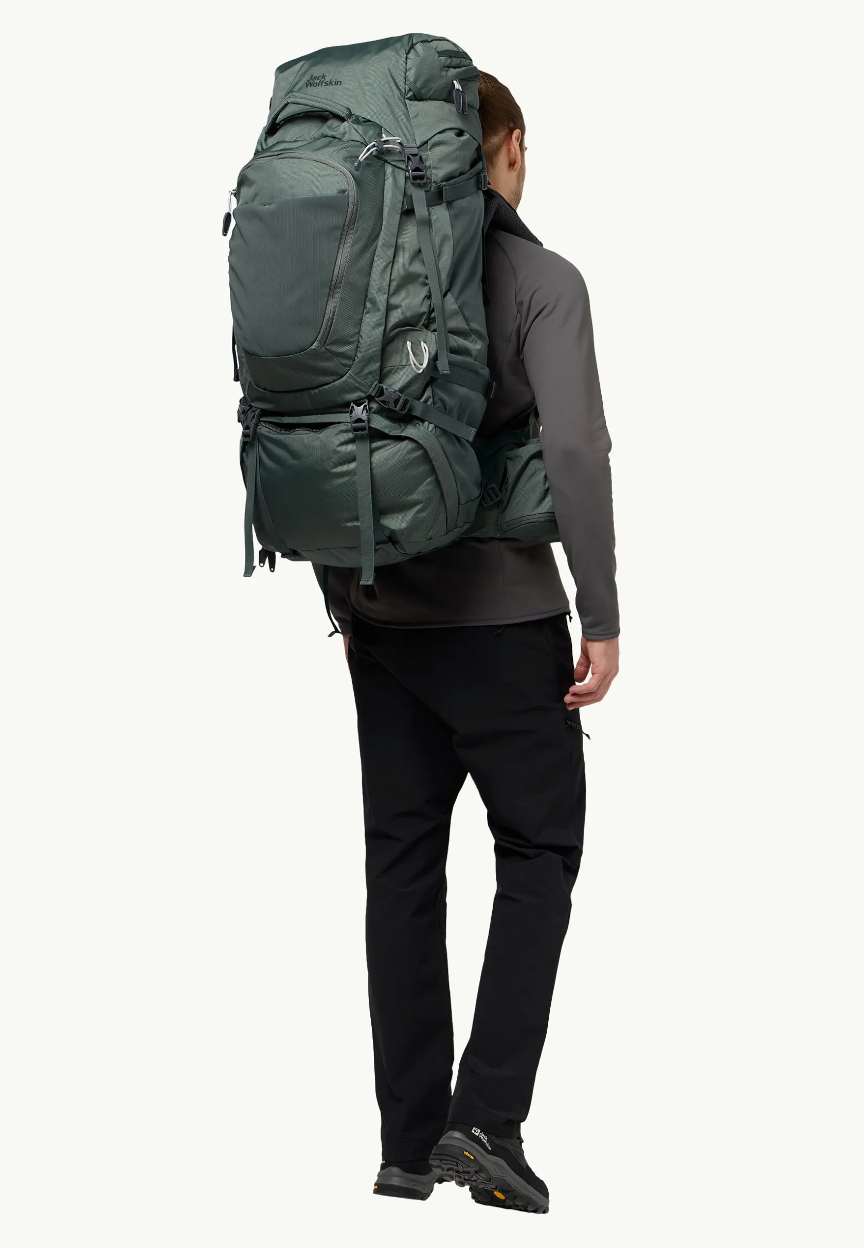 Wandelrugzakken|Trekkingrugzakken|Jack Wolfskin Denali 75|10 Men slate green