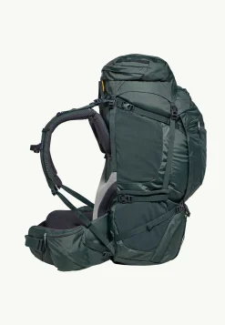 Wandelrugzakken|Trekkingrugzakken|Jack Wolfskin Denali 75|10 Men slate green