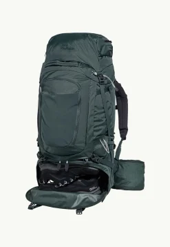 Wandelrugzakken|Trekkingrugzakken|Jack Wolfskin Denali 75|10 Men slate green