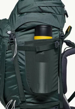 Rugzakken Dames|Wandelrugzakken|Jack Wolfskin Denali 65|10 Women slate green