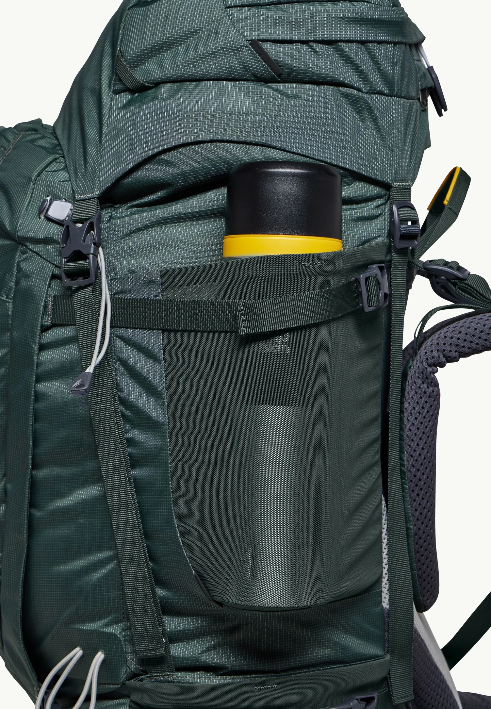 Rugzakken Dames|Wandelrugzakken|Jack Wolfskin Denali 65|10 Women slate green