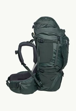 Rugzakken Dames|Wandelrugzakken|Jack Wolfskin Denali 65|10 Women slate green
