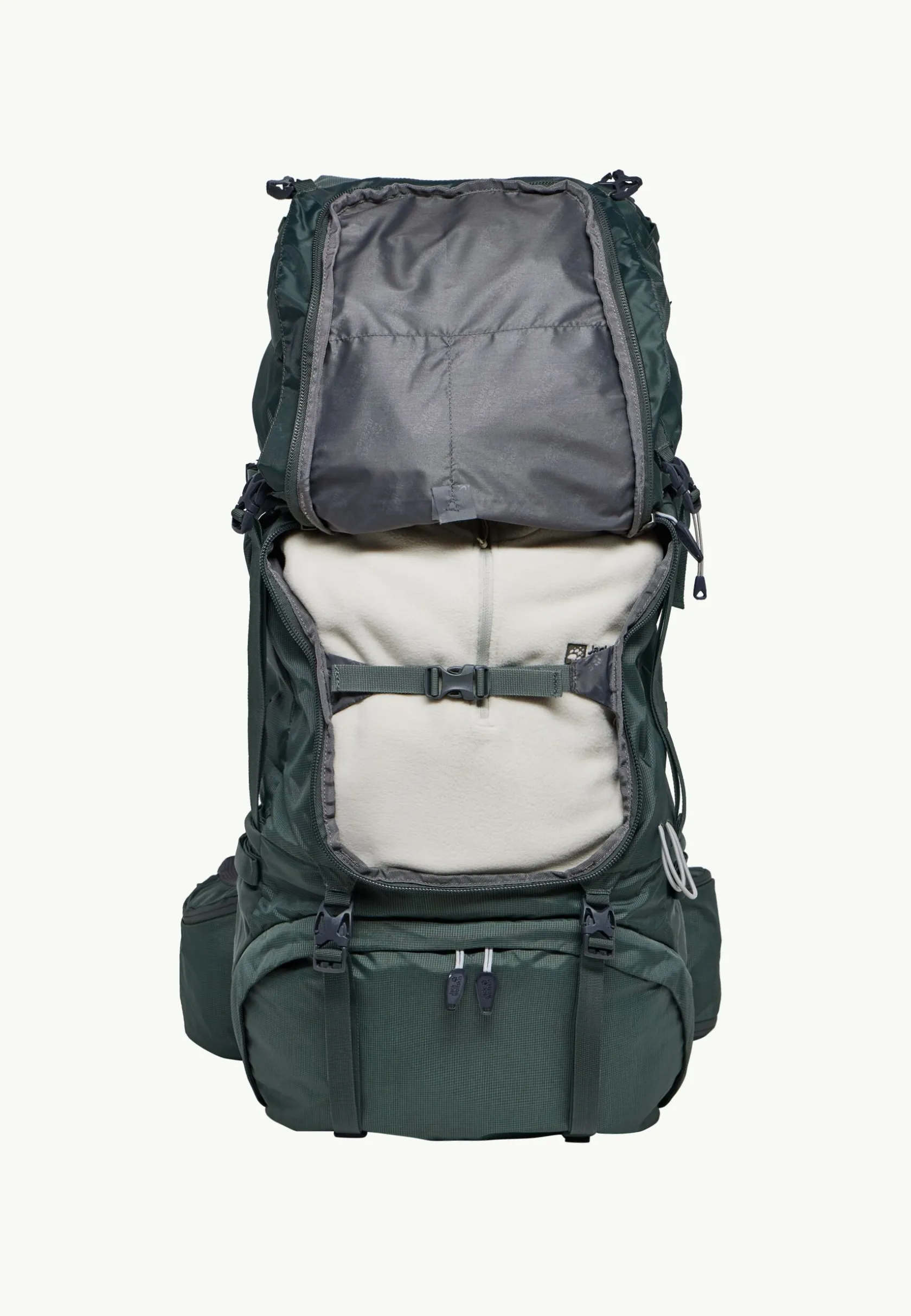 Rugzakken Dames|Wandelrugzakken|Jack Wolfskin Denali 65|10 Women slate green