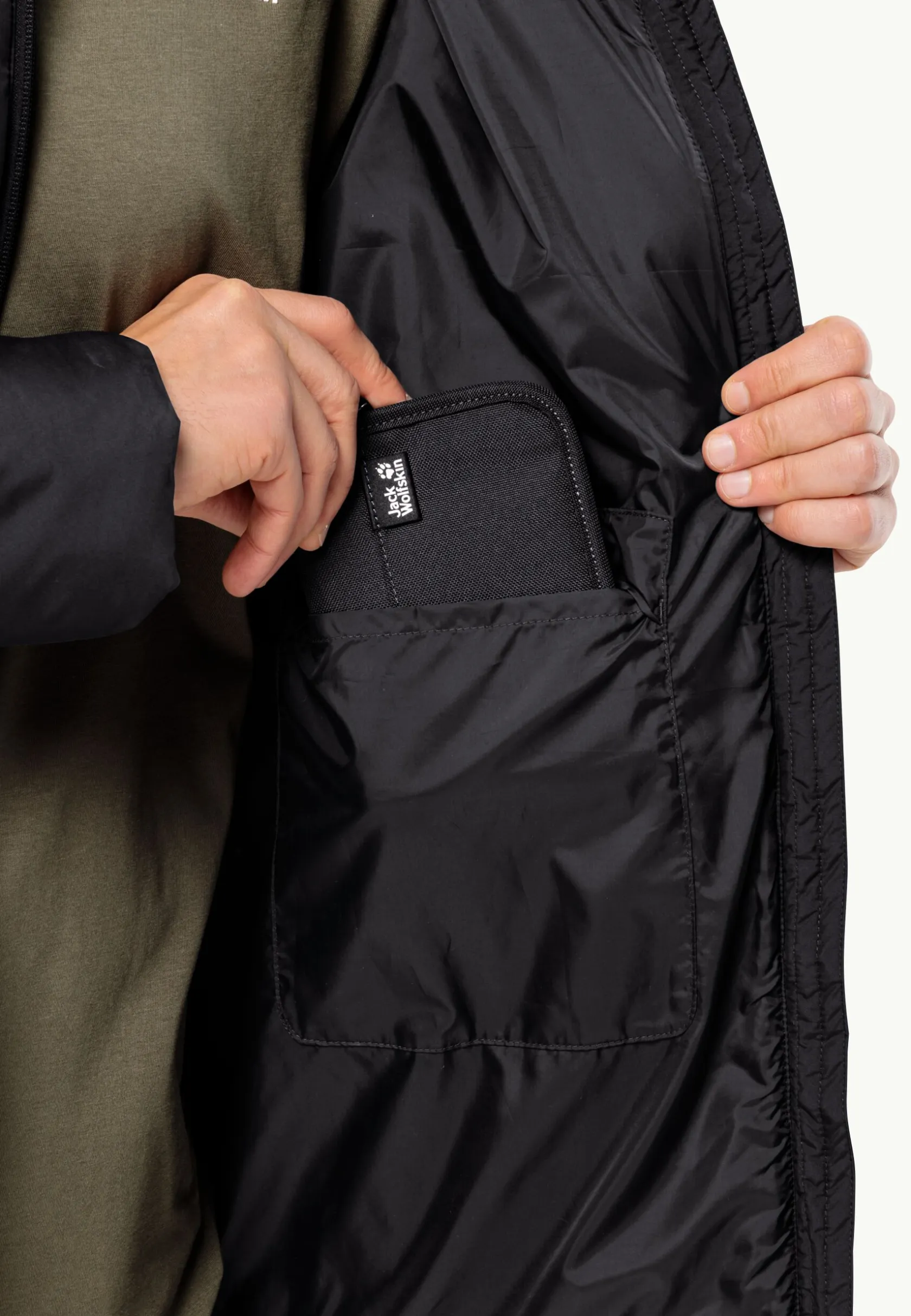 Lifestyle|Voor- En Najaarsjacks/-Jassen|Jack Wolfskin Deutzer Long Jkt M