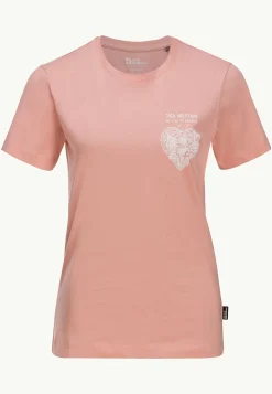 Lifestyle|T-Shirts & Longsleeves|Jack Wolfskin Discover Heart T W
