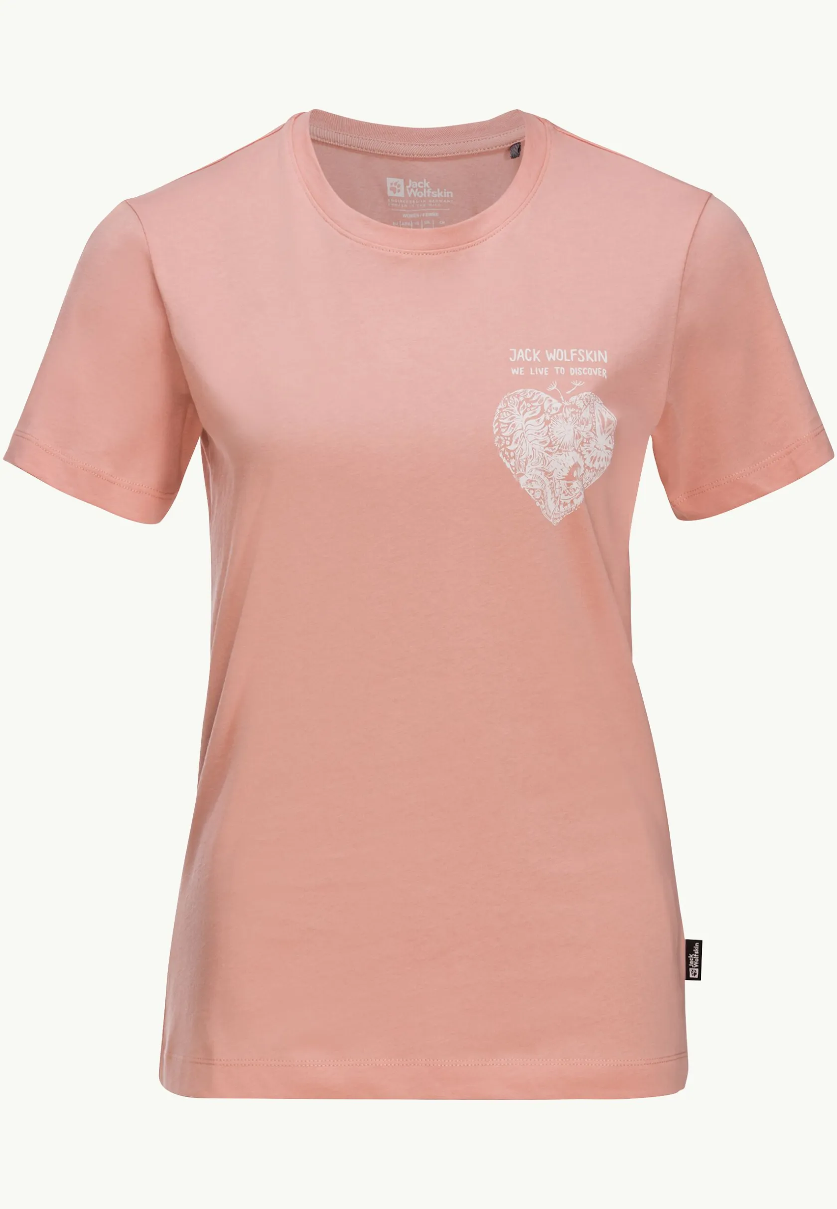 Lifestyle|T-Shirts & Longsleeves|Jack Wolfskin Discover Heart T W