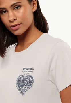Lifestyle|T-Shirts & Longsleeves|Jack Wolfskin Discover Heart T W