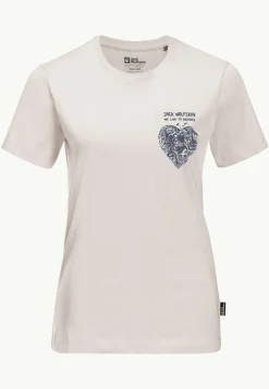 Lifestyle|T-Shirts & Longsleeves|Jack Wolfskin Discover Heart T W