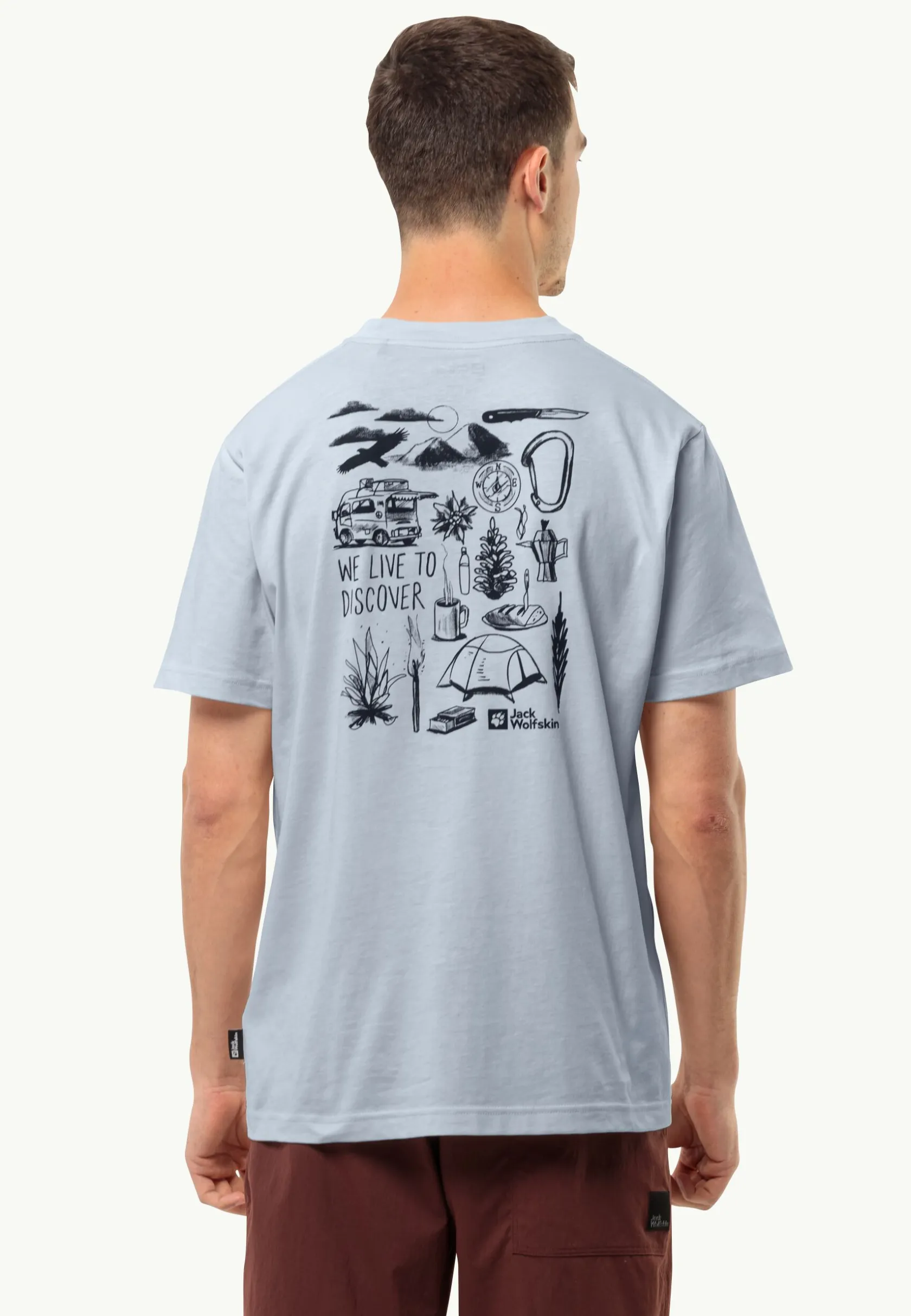 Lifestyle|T-Shirts & Longsleeves|Jack Wolfskin Discover T M