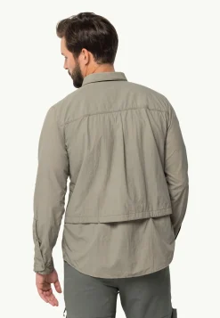 Discovery|Functionele Shirts|Jack Wolfskin Diskovera Ls Shirt M misty green