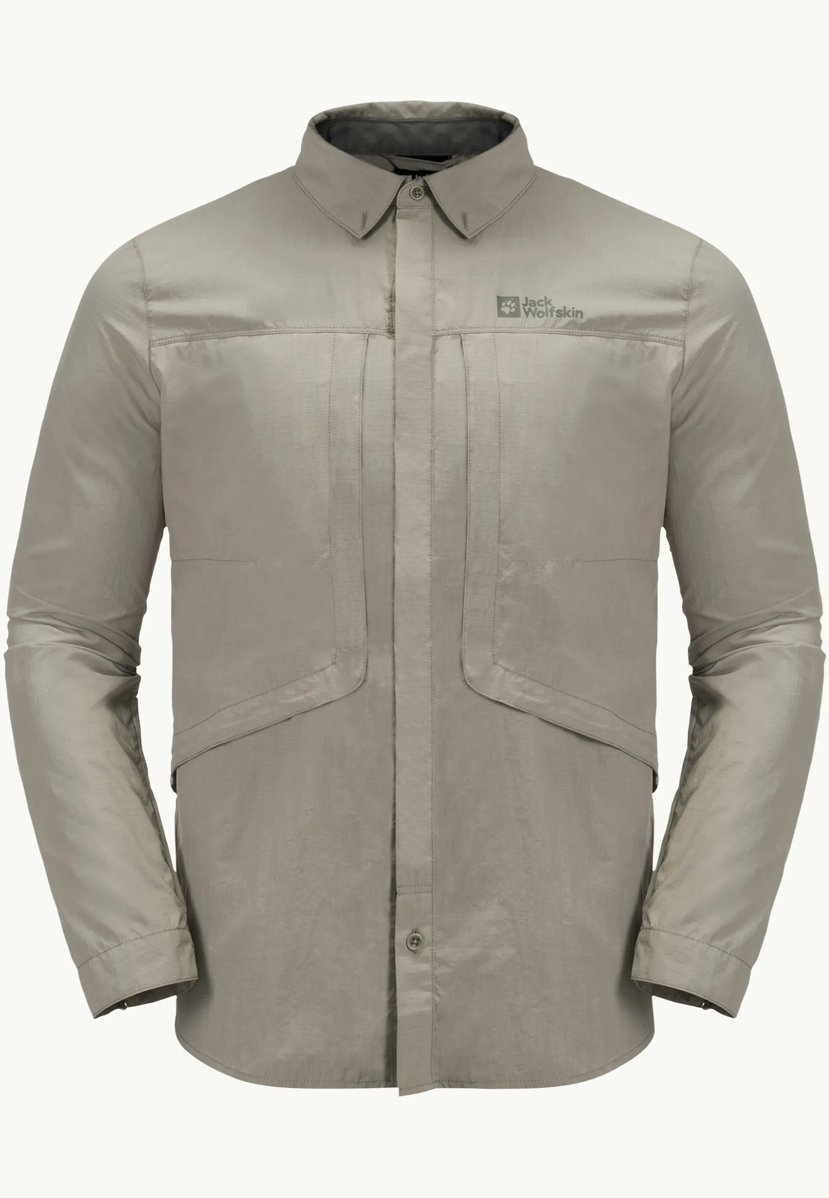 Discovery|Functionele Shirts|Jack Wolfskin Diskovera Ls Shirt M misty green