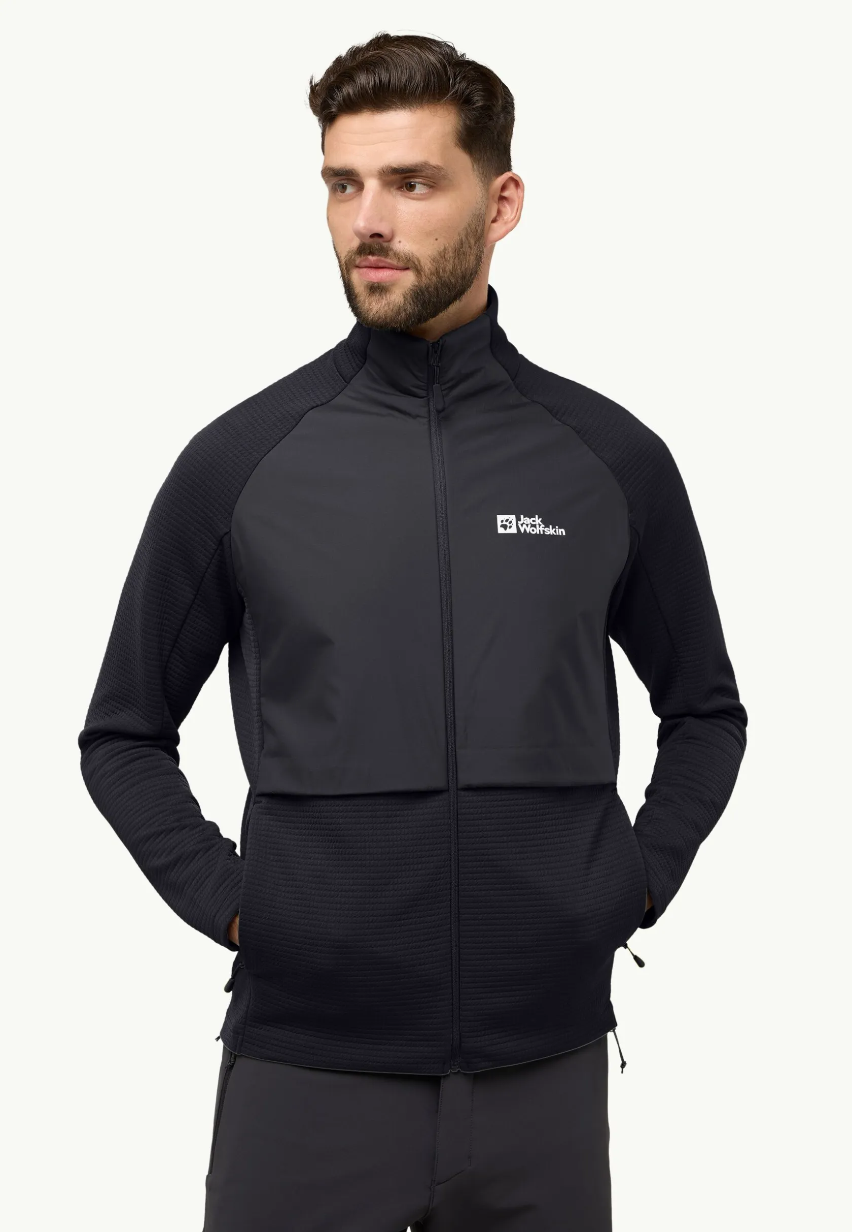 Fleece|Hoodies & Pullovers|Jack Wolfskin Dormer Jkt M black