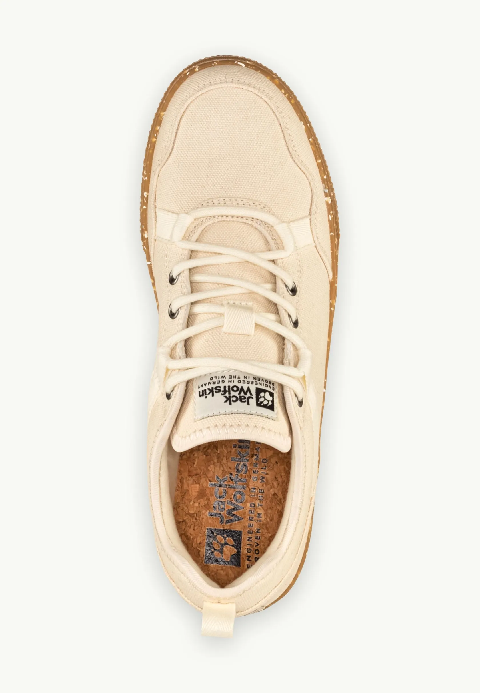Lifestyle|Outdoor Sneaker|Jack Wolfskin Ecostride 3 Low M cotton white