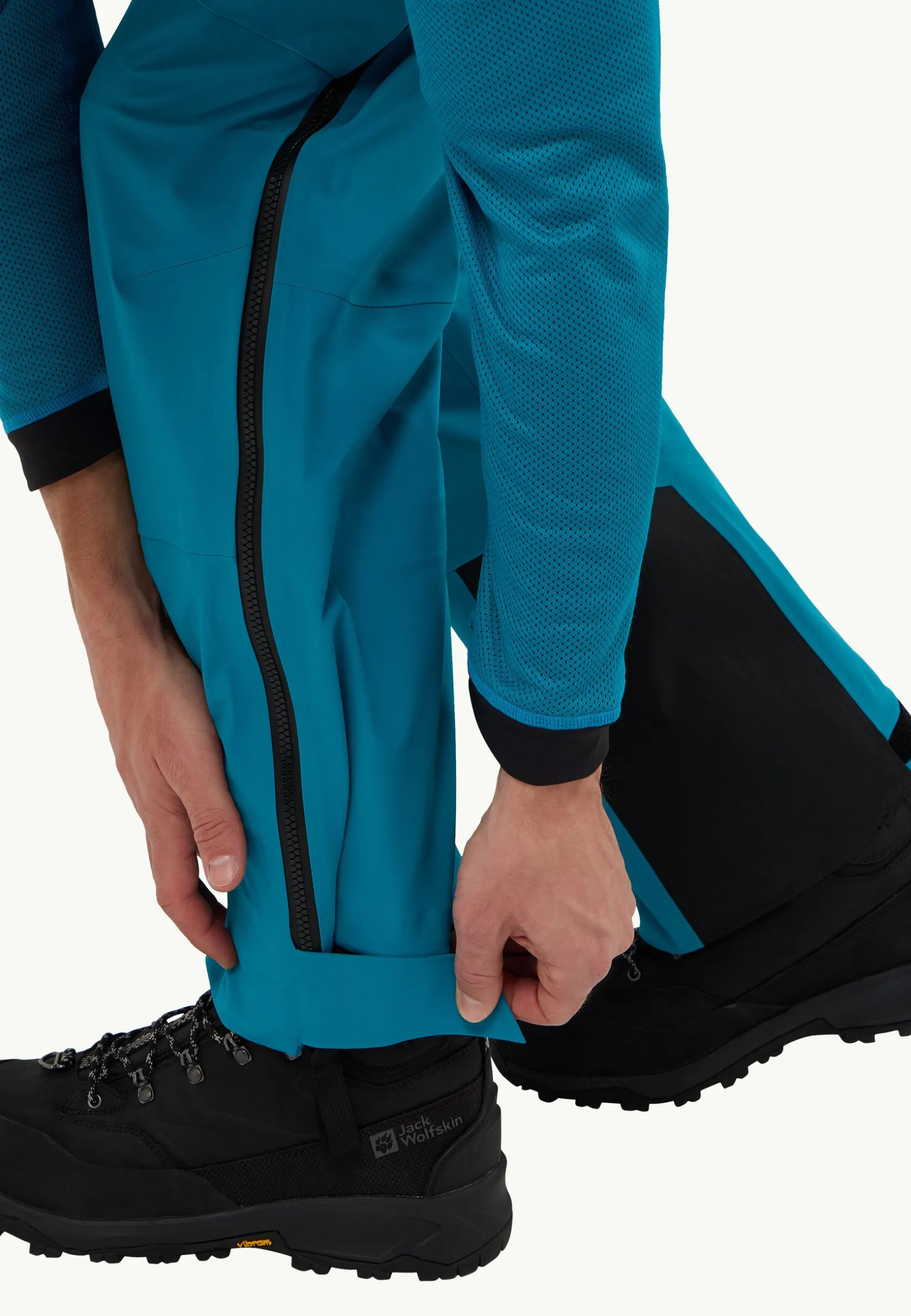 Regenbroek|Softshellbroeken|Jack Wolfskin Expdn 3l Pants everest blue