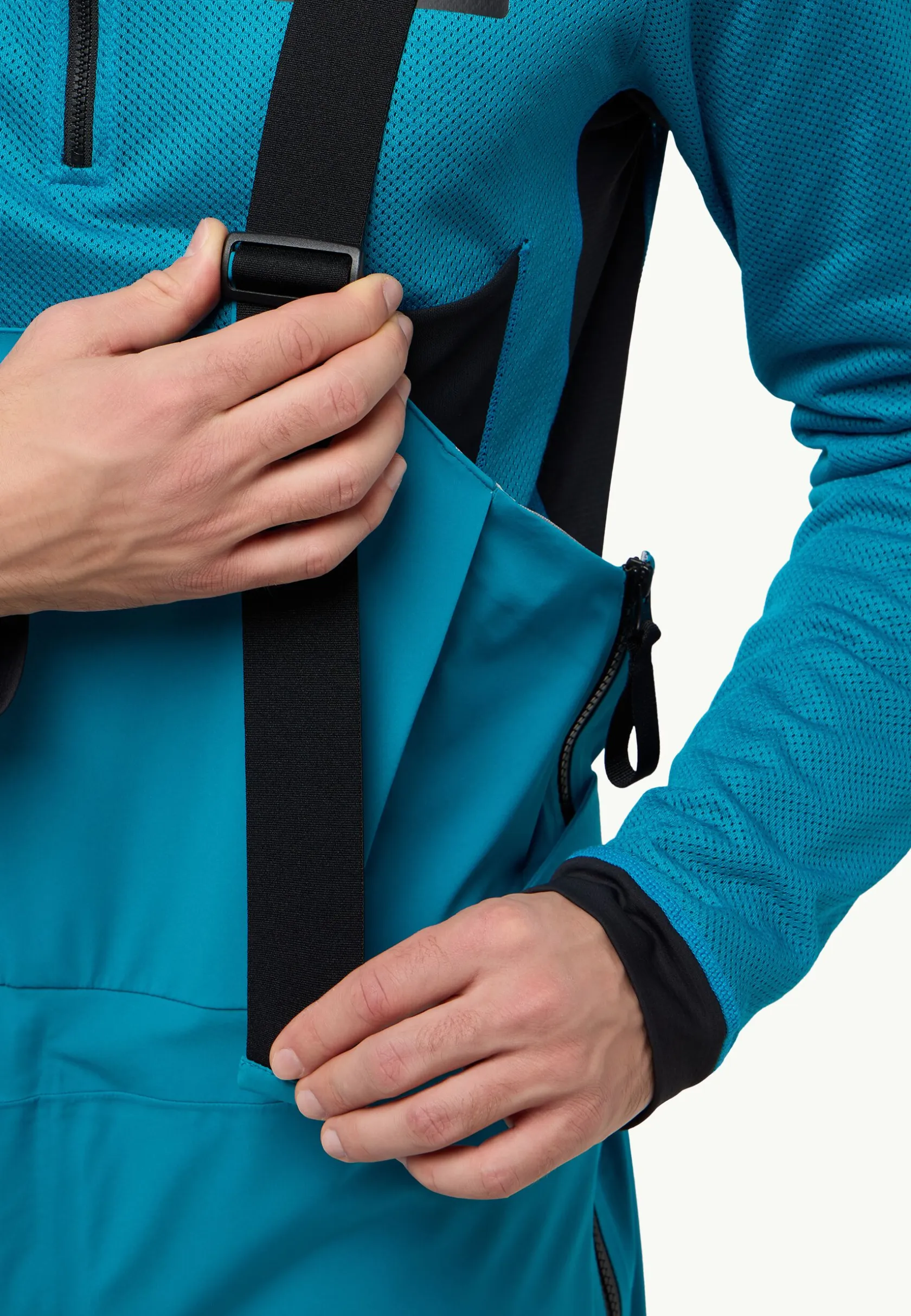 Regenbroek|Softshellbroeken|Jack Wolfskin Expdn 3l Pants everest blue