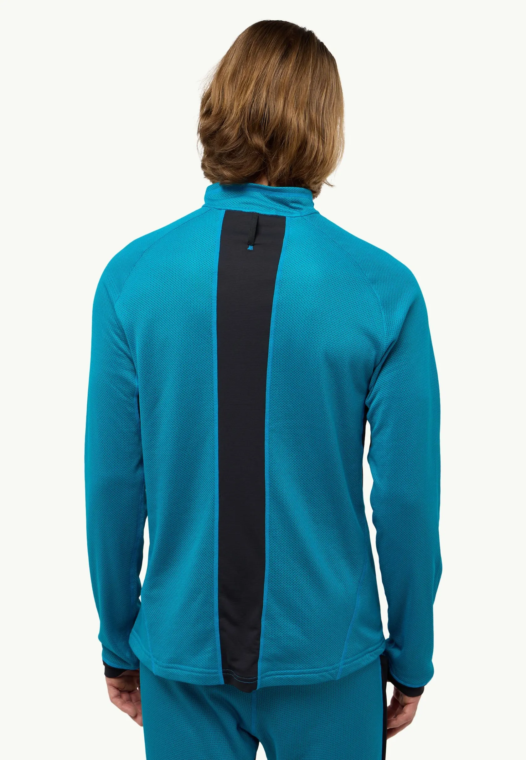 Functionele Shirts|Functioneel Ondergoed|Jack Wolfskin Expdn Octa Hz M everest blue