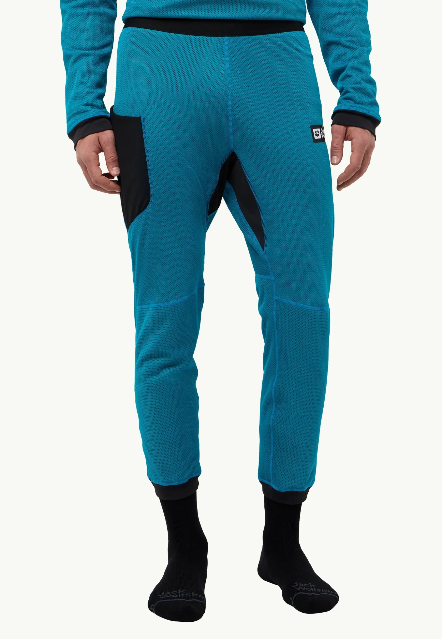 Functioneel Ondergoed|Softshellbroeken|Jack Wolfskin Expdn Octa Pants M everest blue
