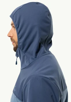 Wandelen|Voor- En Najaarsjacks/-Jassen|Jack Wolfskin Feldberg Hoody M