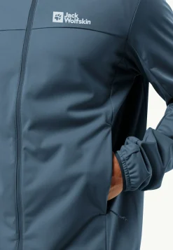 Wandelen|Voor- En Najaarsjacks/-Jassen|Jack Wolfskin Feldberg Hoody M