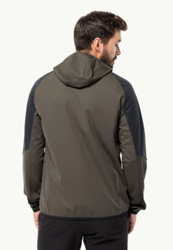 Wandelen|Voor- En Najaarsjacks/-Jassen|Jack Wolfskin Feldberg Hoody M