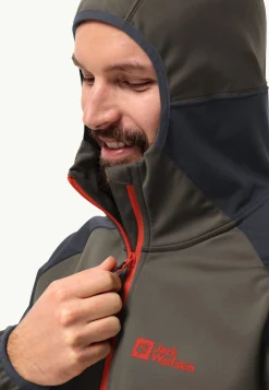 Wandelen|Voor- En Najaarsjacks/-Jassen|Jack Wolfskin Feldberg Hoody M