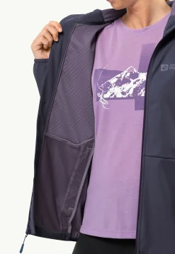 Wandelen|Voor- En Najaarsjacks/-Jassen|Jack Wolfskin Feldberg Hoody W