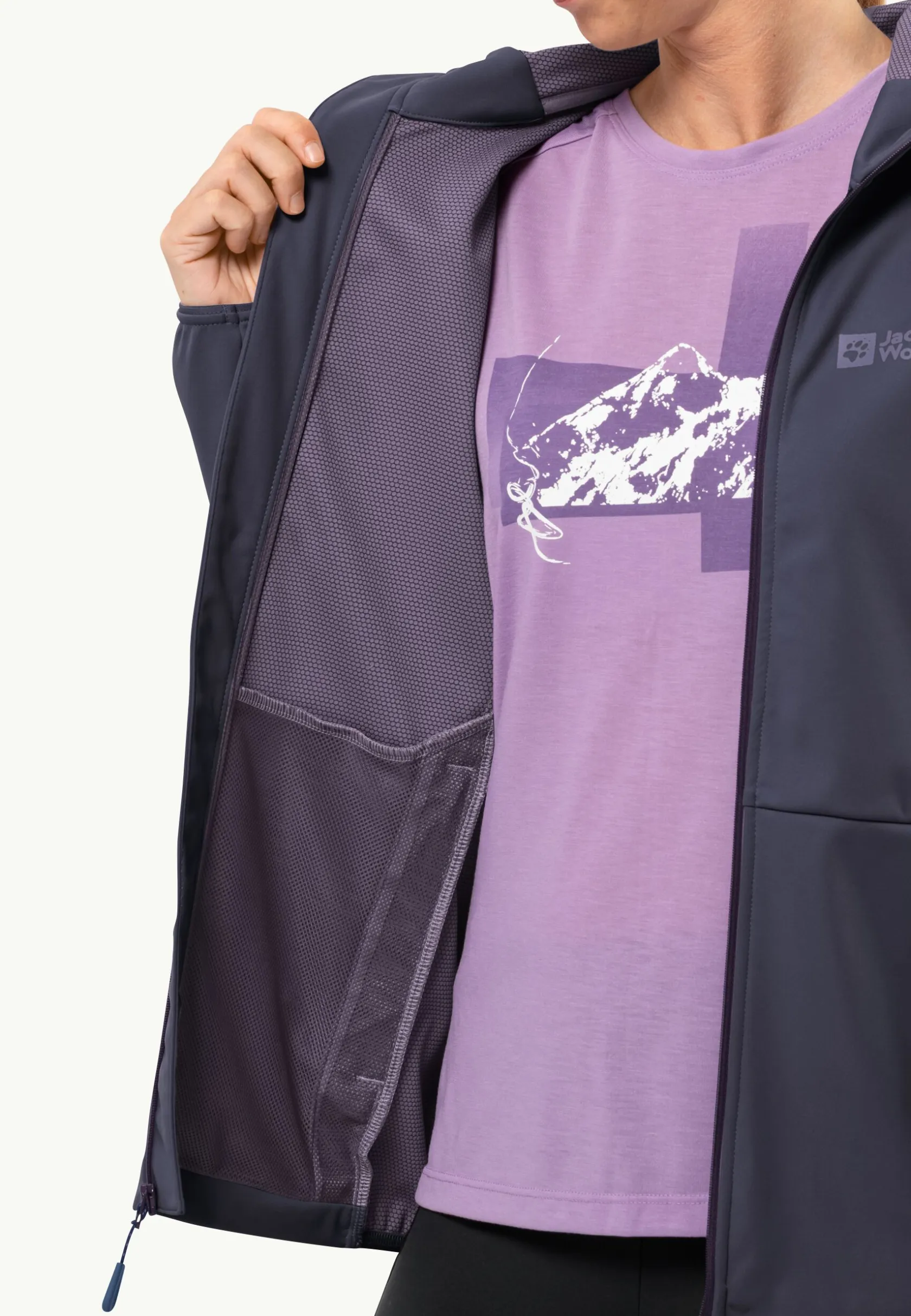 Wandelen|Voor- En Najaarsjacks/-Jassen|Jack Wolfskin Feldberg Hoody W