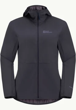 Wandelen|Voor- En Najaarsjacks/-Jassen|Jack Wolfskin Feldberg Hoody W