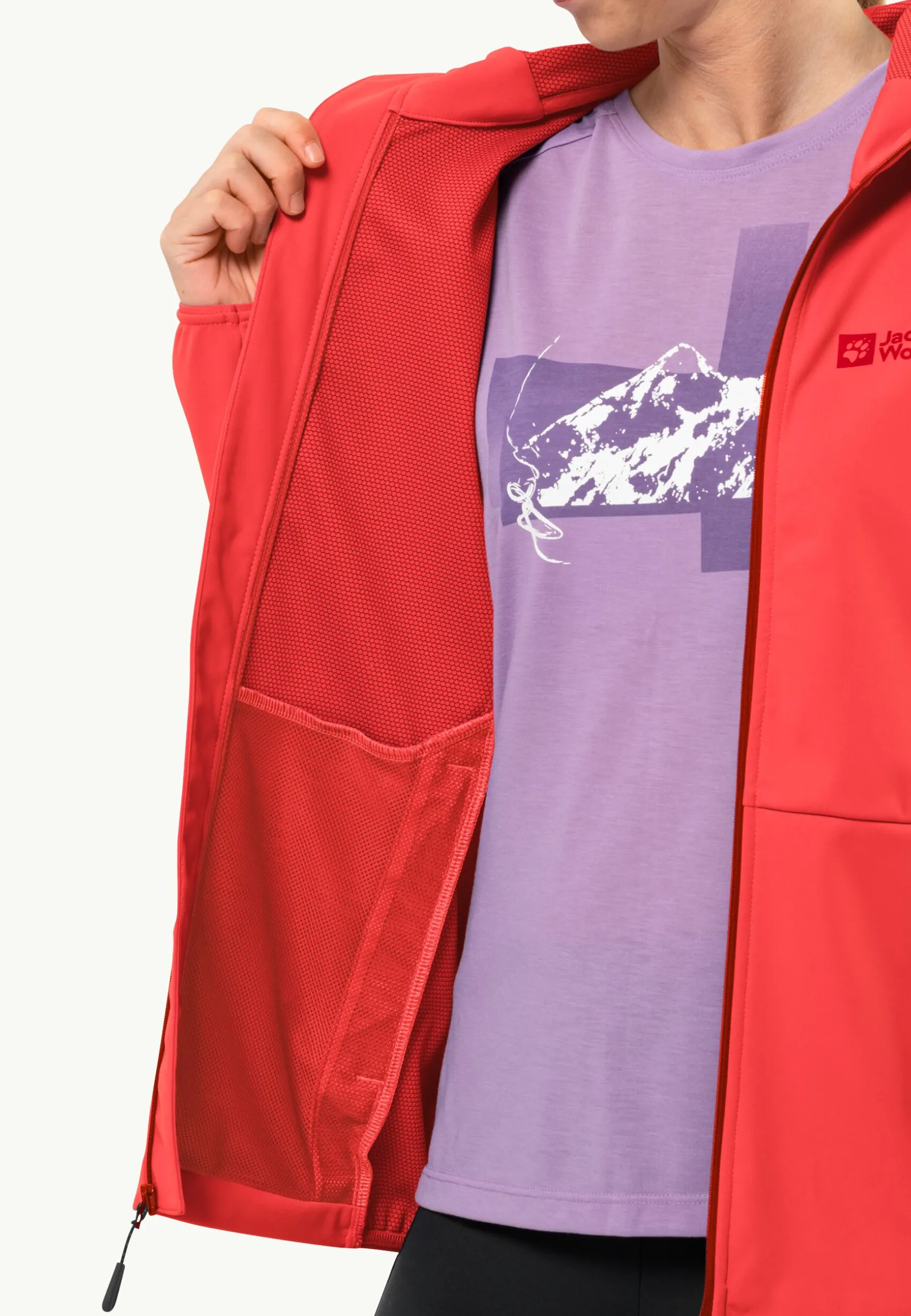 Wandelen|Voor- En Najaarsjacks/-Jassen|Jack Wolfskin Feldberg Hoody W