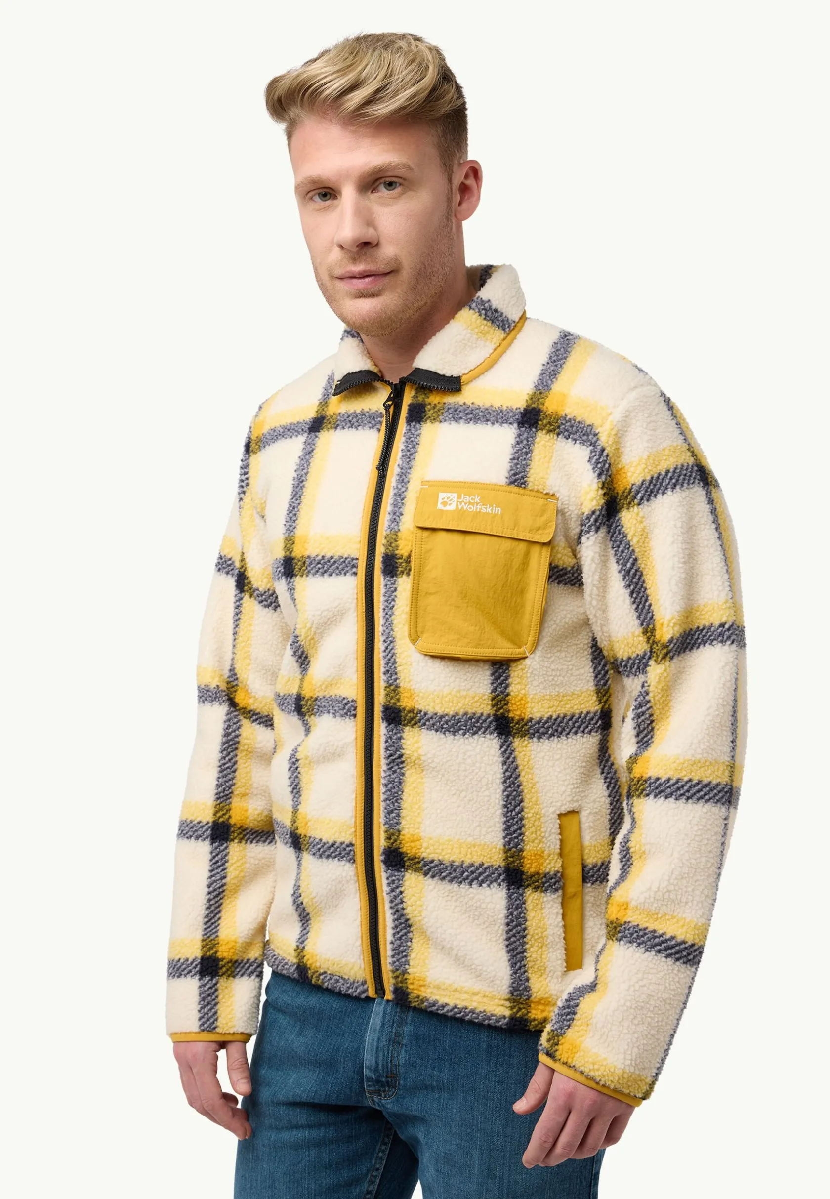 Fleece|Hoodies & Pullovers|Jack Wolfskin Felslicht Check Jkt M