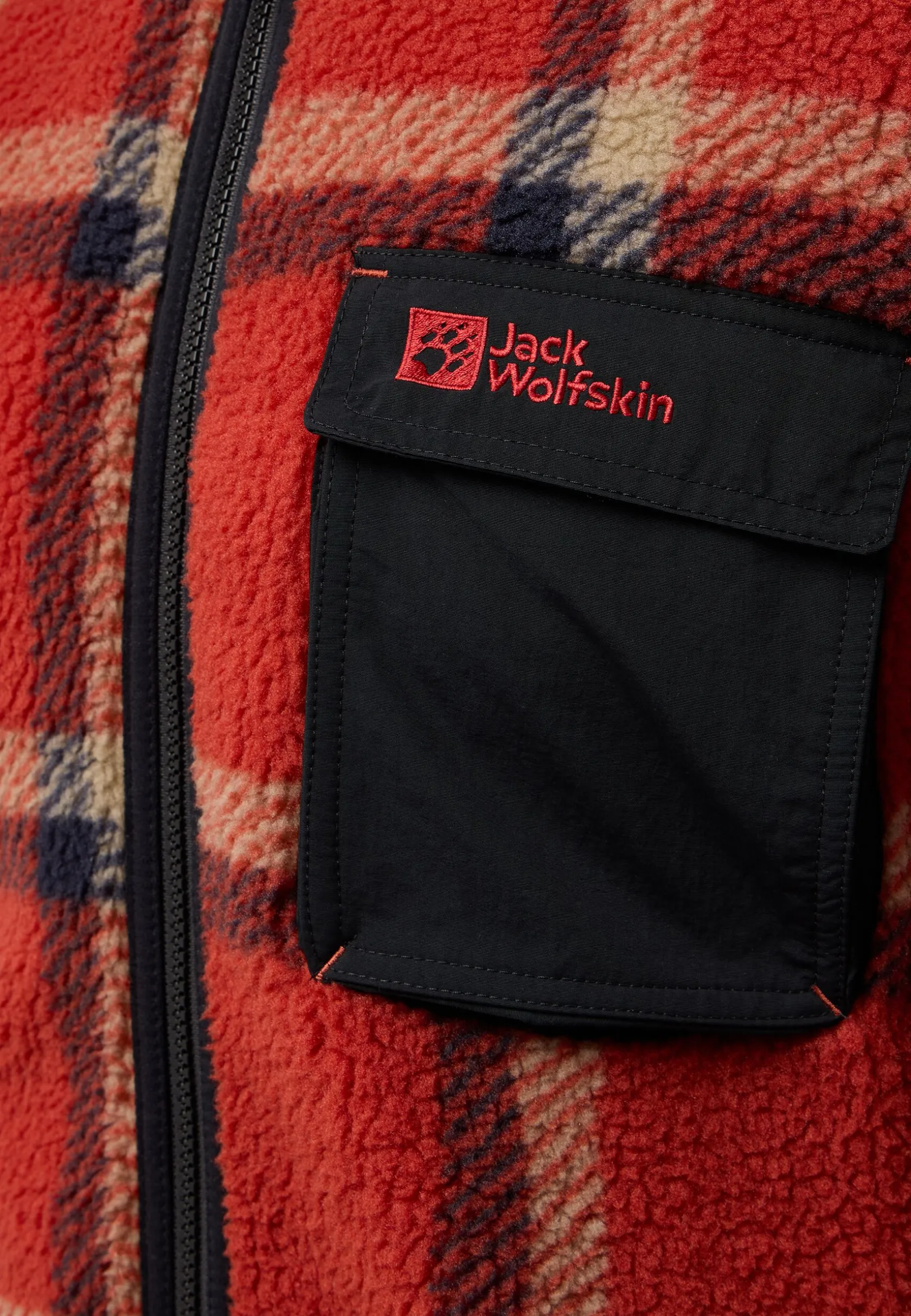Fleece|Hoodies & Pullovers|Jack Wolfskin Felslicht Check Jkt M