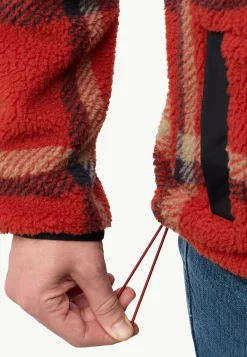 Fleece|Hoodies & Pullovers|Jack Wolfskin Felslicht Check Jkt M
