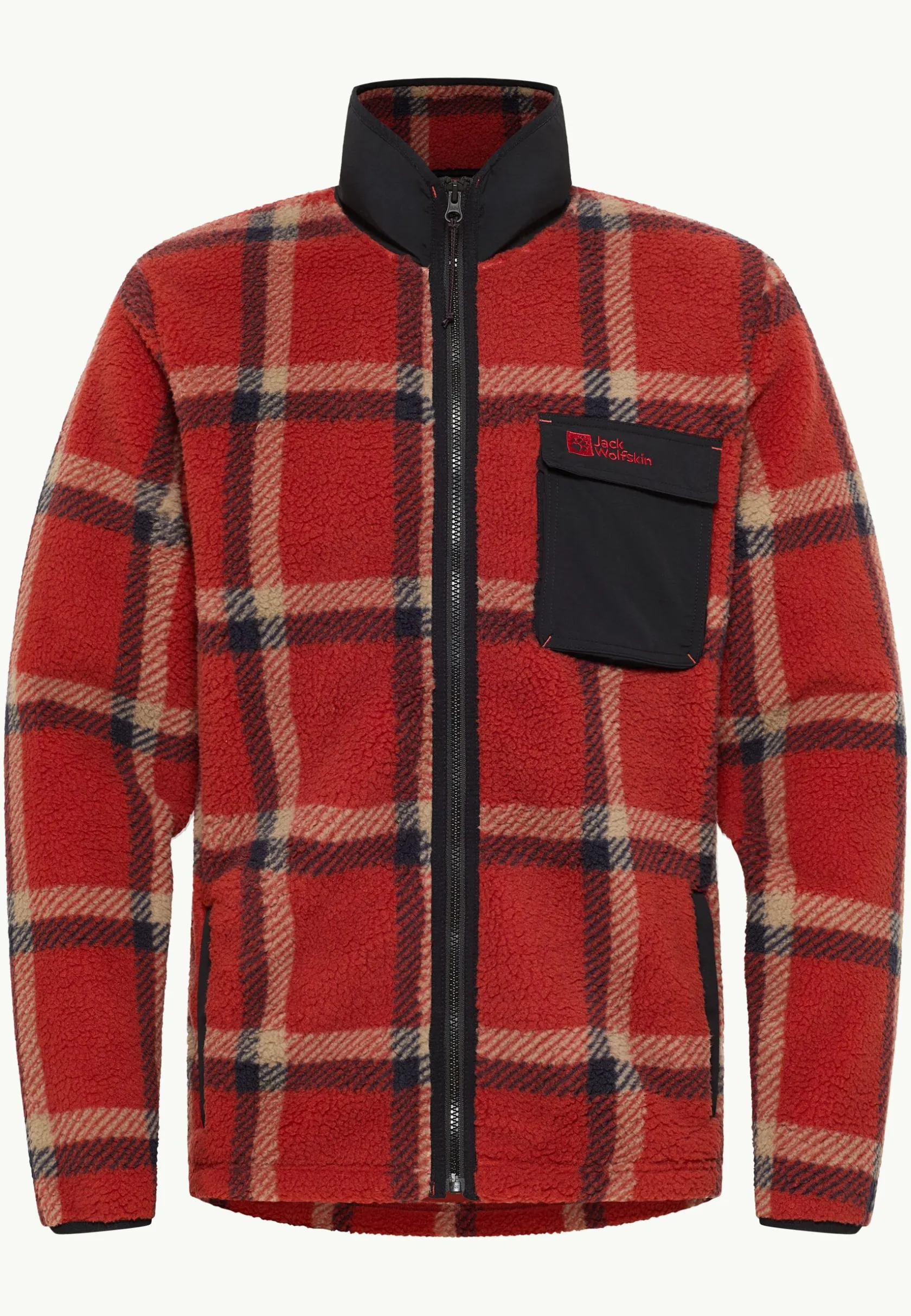 Fleece|Hoodies & Pullovers|Jack Wolfskin Felslicht Check Jkt M