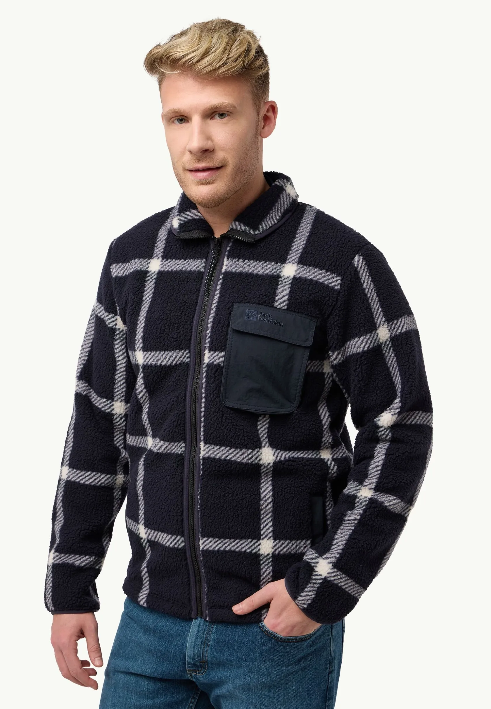 Fleece|Hoodies & Pullovers|Jack Wolfskin Felslicht Check Jkt M